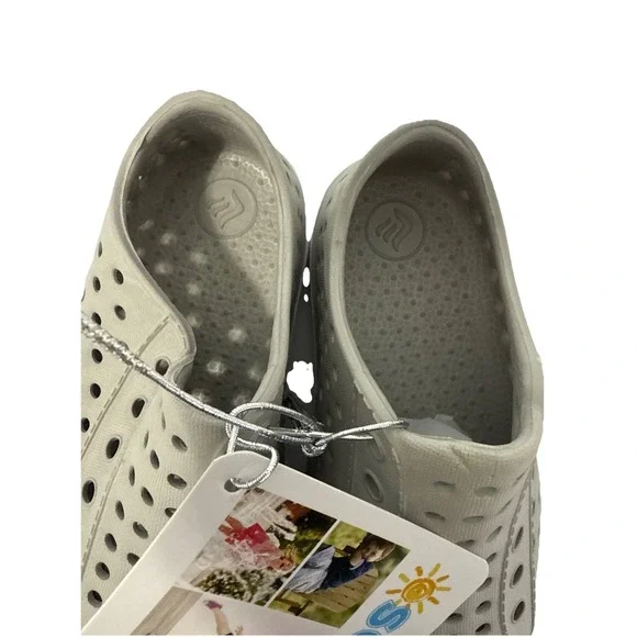 Toddler Slip On Lightweight Breathable Waterproof Shoes Gray Size 5.5 - Picture 9 of 10
